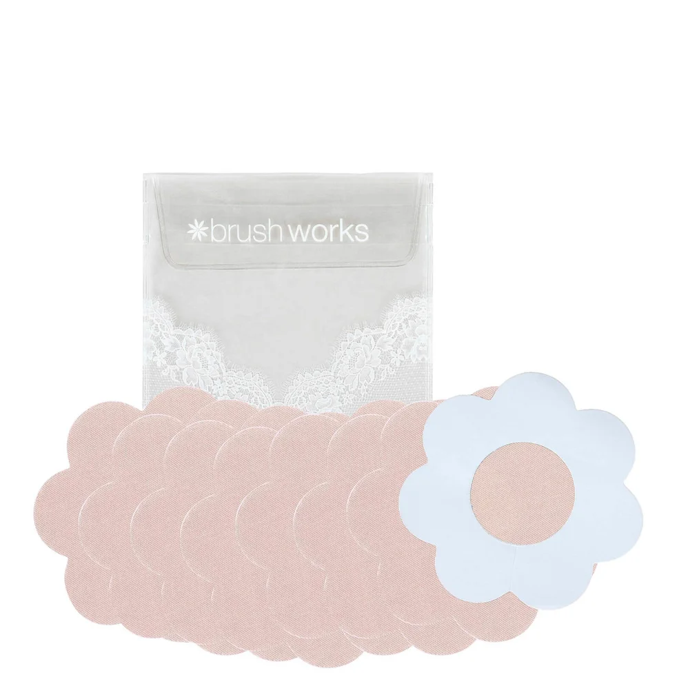brushworks Satin Petal Nipple Covers nakładki na sutki w kształcie płatków kwiatów Zdjęcie 1