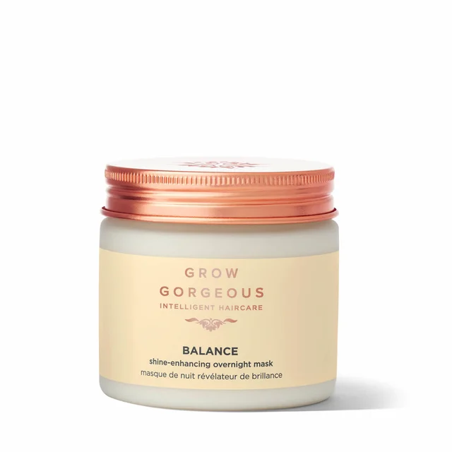 Grow Gorgeous Maska na noc przywracająca włosom równowagę i zwiększająca połysk Balance Shine-Enhancing Overnight Mask 200ml