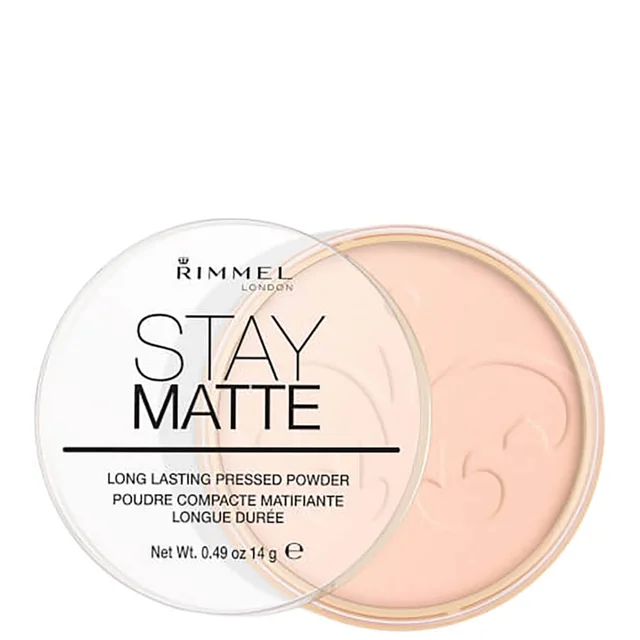 Rimmel Stay Matte Pressed Powder matowy puder prasowany (różne odcienie)