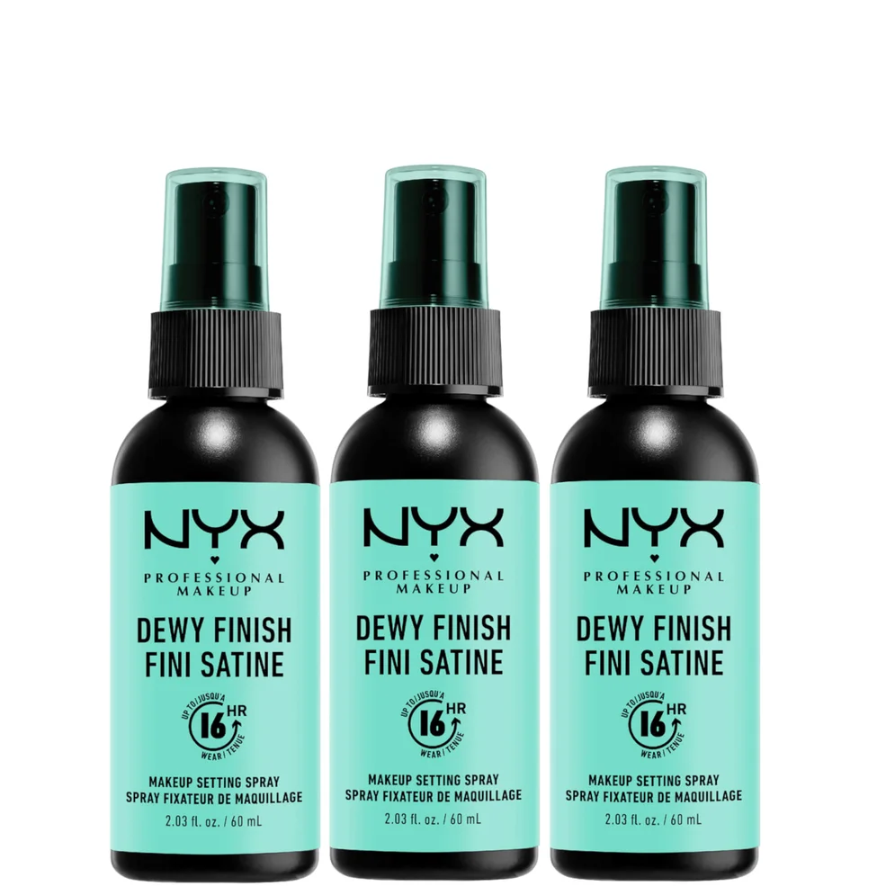 NYX Professional Makeup Dewy Setting Spray Trio Zdjęcie 1
