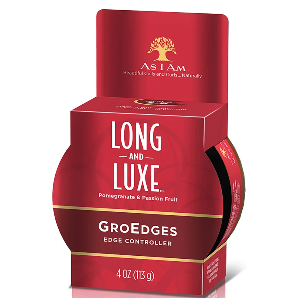 As I Am Long and Luxe Gro Edges krem wspomagający wzrost włosów 113 g Zdjęcie 1