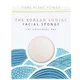 The Konjac Sponge Company The Elements Water Facial Sponge gąbka do twarzy – 100% Pure White 30 g