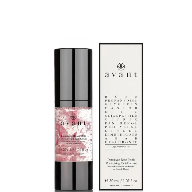 Damascan Rose PetalsOrzeźwiające Serum do Twarzy