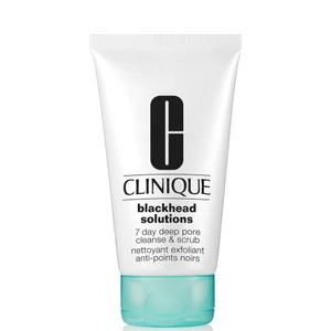 Clinique Blackhead Solutions 7 Day Deep Pore Cleanse and Scrub peelingujący produkt oczyszczający pory 125 ml - undefined undefined