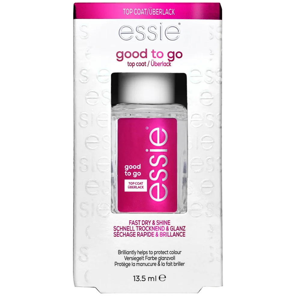 essie Nail Care Good to Go Top Coat utwardzacz do paznokci 13,5 ml Zdjęcie 1