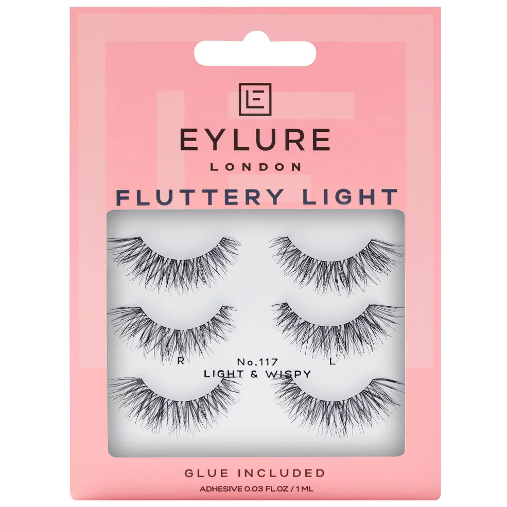 Eylure False Lashes - Fluttery Light No. 117 Multipack Zdjęcie 1