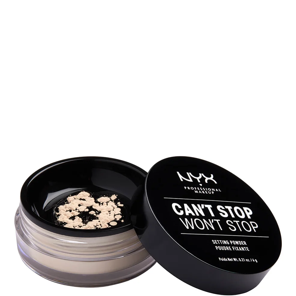 NYX Professional Makeup Can't Stop Won't Stop Setting Powder puder utrwalający makijaż (różne odcienie) Zdjęcie 1