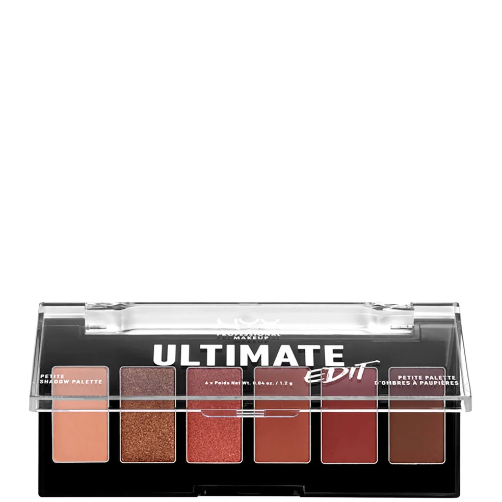 NYX Professional Makeup Ultimate Edit Petite Eye Shadow Palette paleta cieni do powiek – Warm Neutrals Zdjęcie 1