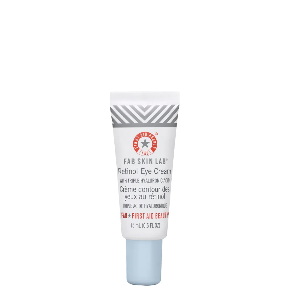 First Aid Beauty Skin Lab Retinol Eye Cream with Triple Hyaluronic Acid krem pod oczy z retinolem i kwasem hialuronowym 15 ml Zdjęcie 1