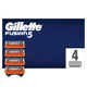 Gillette Fusion5 Ostrza wymienne (4 wkłady)