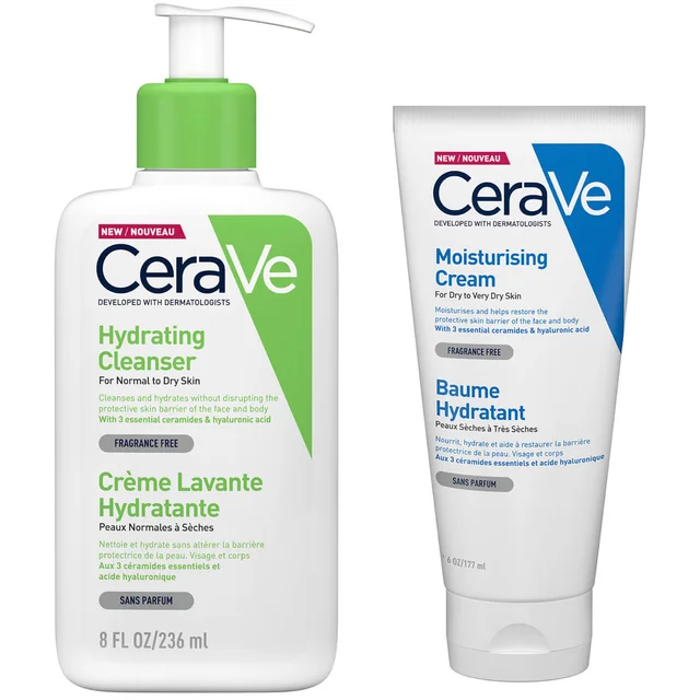CeraVe Best Sellers Duo zestaw 2 bestsellerowych produktów