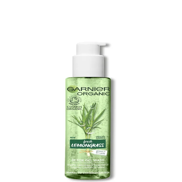 Garnier Organic Lemongrass Gel Wash organiczny żel do mycia z trawą cytrynową 150 ml