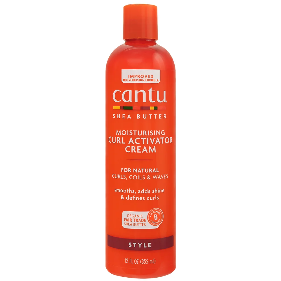 Cantu Shea Butter for Natural Hair Moisturizing Curl Activator Cream nawilżający krem do włosów z masłem shea 355 ml Zdjęcie 1