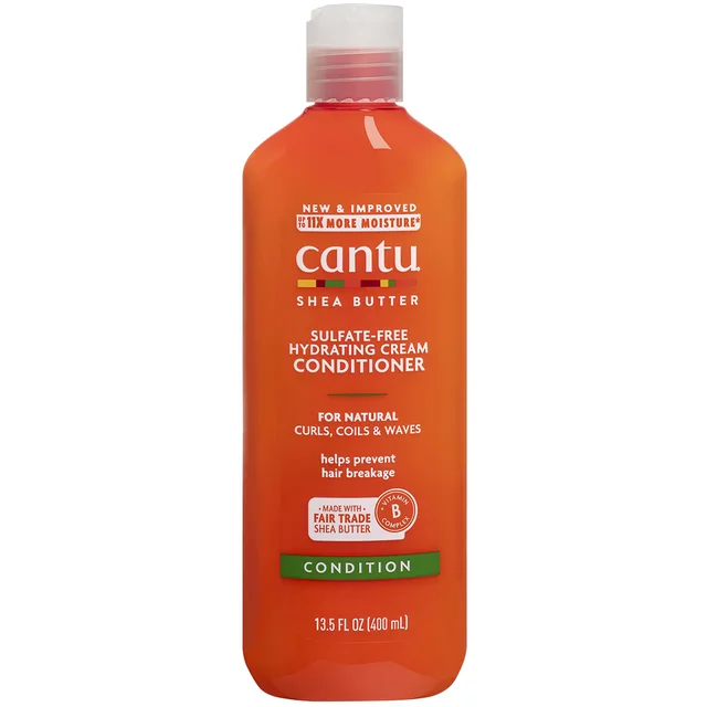 Cantu Shea Butter for Natural Hair Sulfate-Free Hydrating Cream Conditioner nawadniająca odżywka w kremie 400 ml