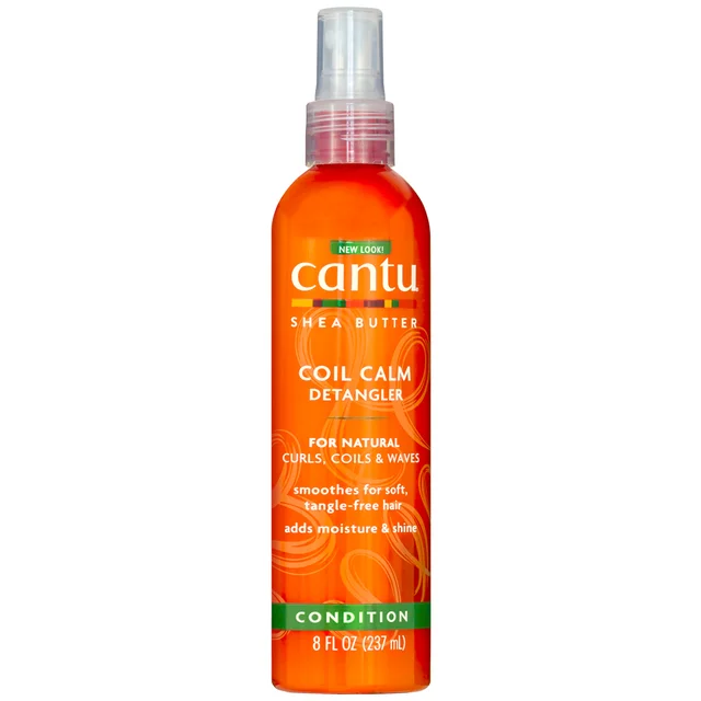 Cantu Shea Butter for Natural Hair Coil Calm Detangler produkt ułatwiający rozczesywanie do włosów kręconych 237 ml