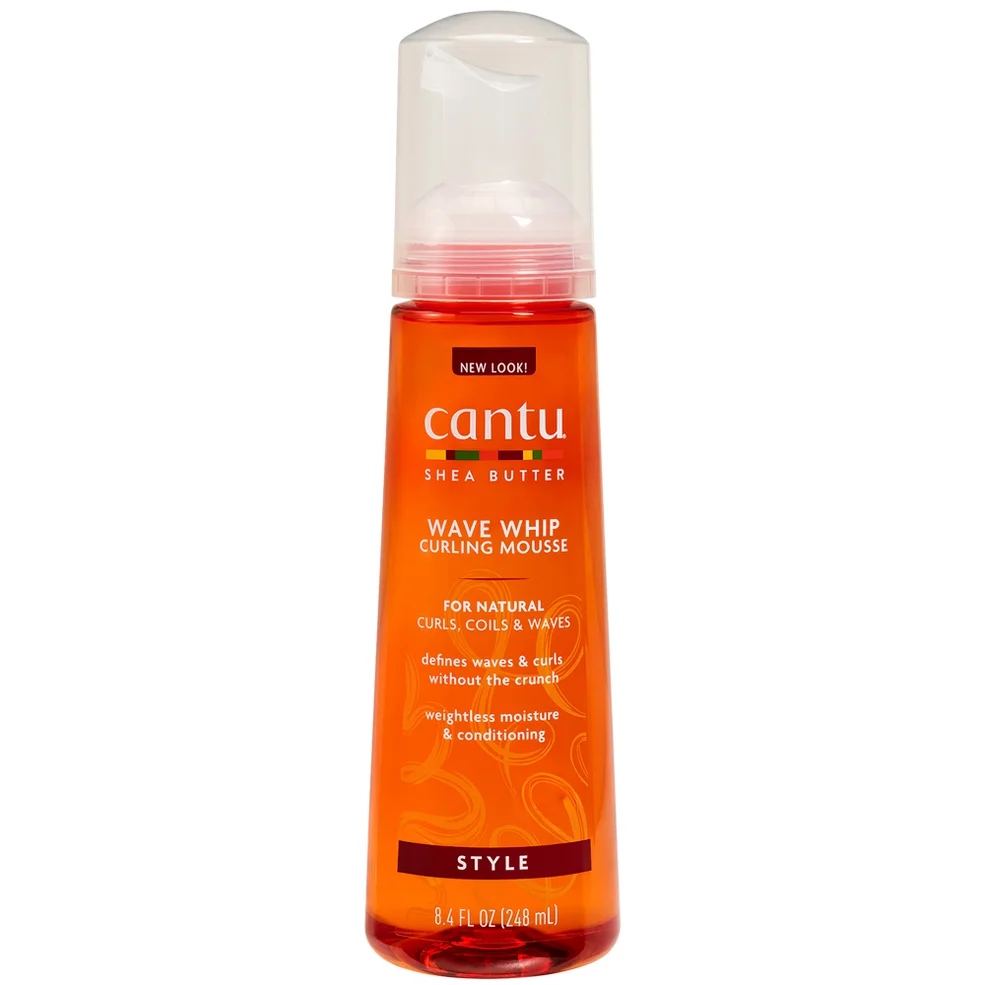Cantu Shea Butter for Natural Hair Wave Whip Curling Mousse pianka do naturalnych włosów kręconych 248 ml Zdjęcie 1