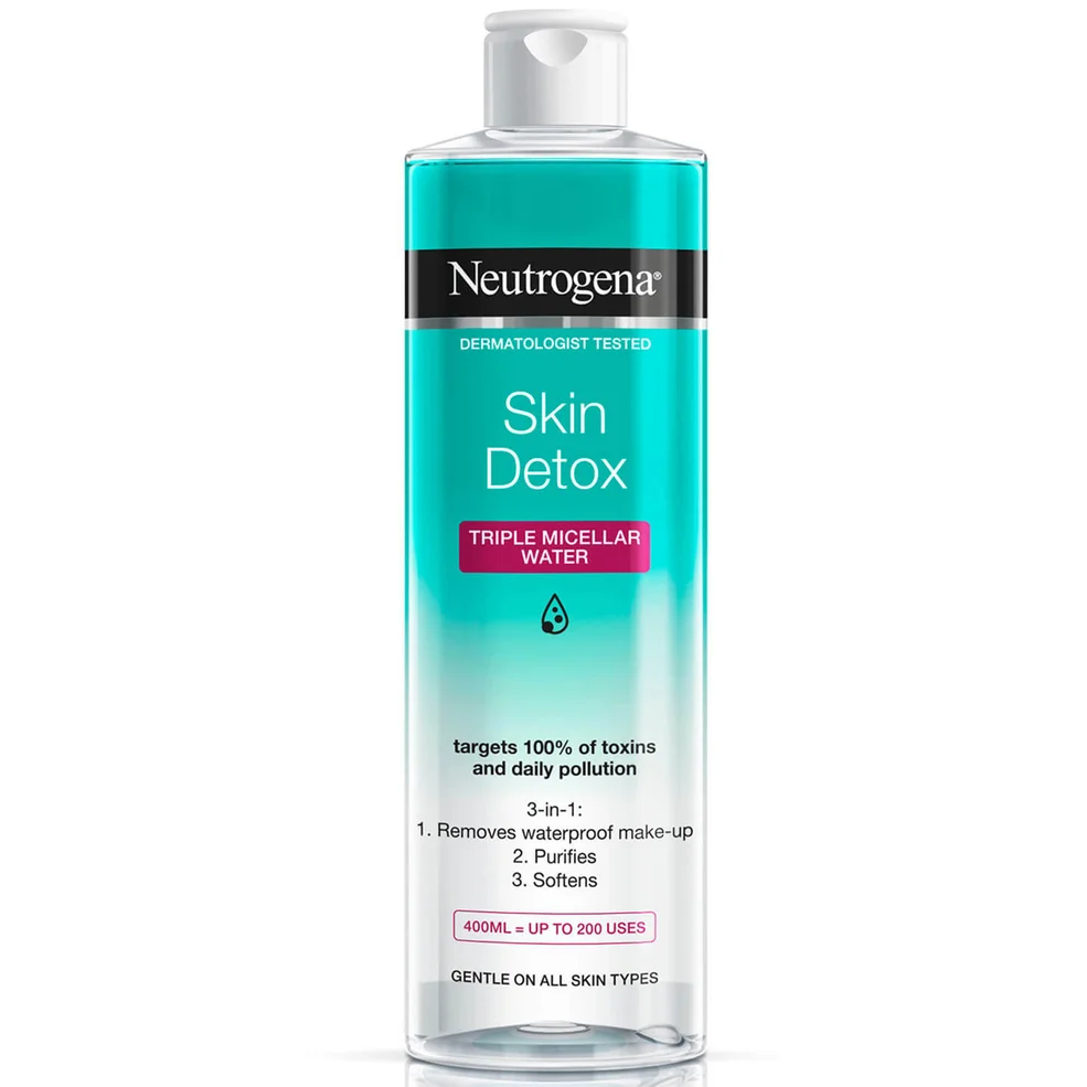 Neutrogena Skin Detox Triple Micellar Water 400ml Zdjęcie 1