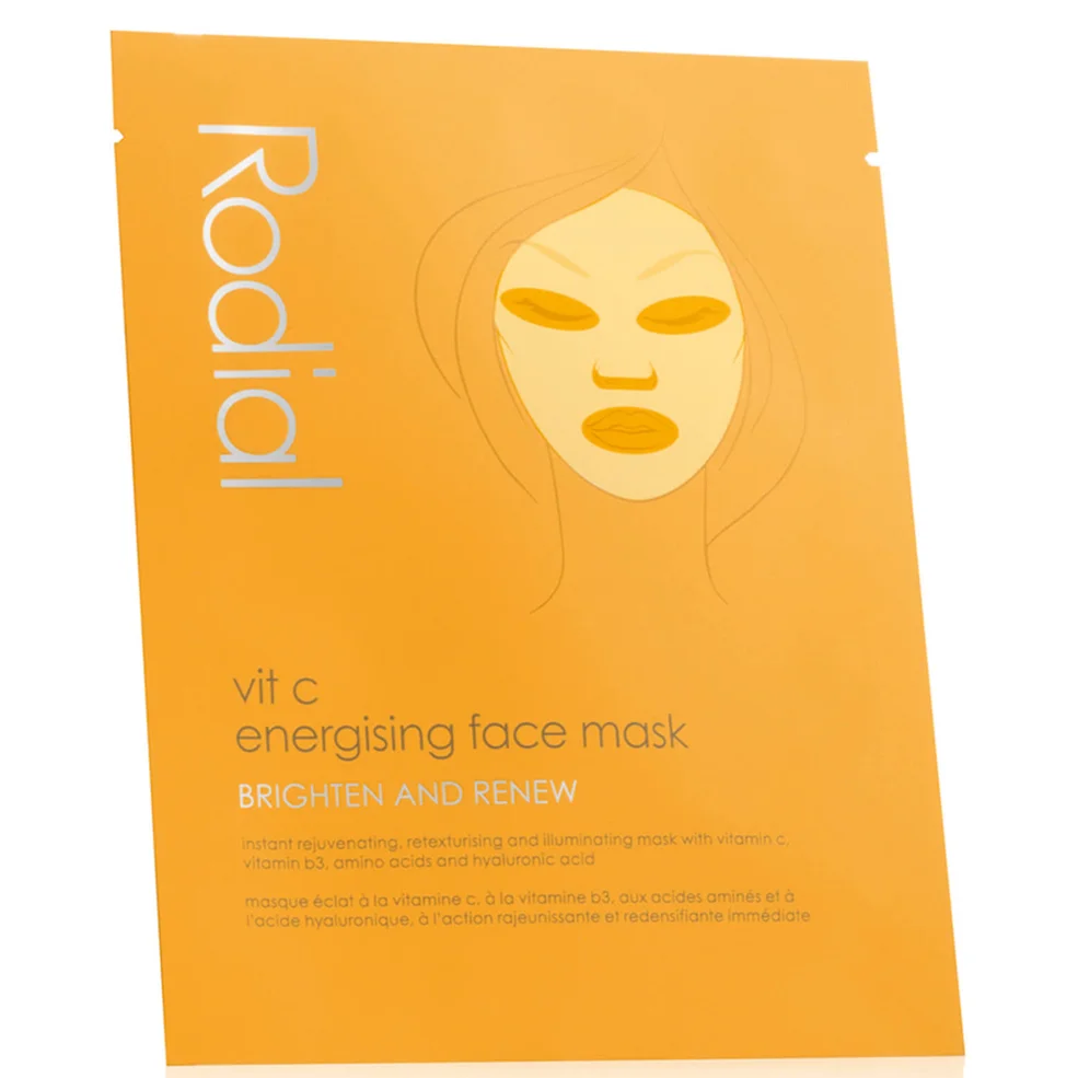 Rodial Vitamin C Cellulose Sheet Mask (Single Pack) Zdjęcie 1