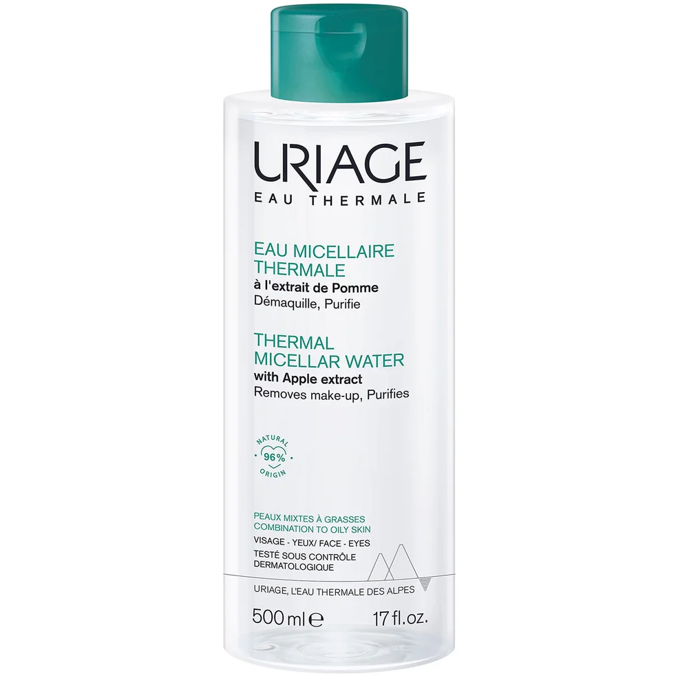Uriage Thermal Micellar Water for Combination to Oily Skin płyn micelarny do skóry mieszanej i tłustej 500 ml Zdjęcie 1