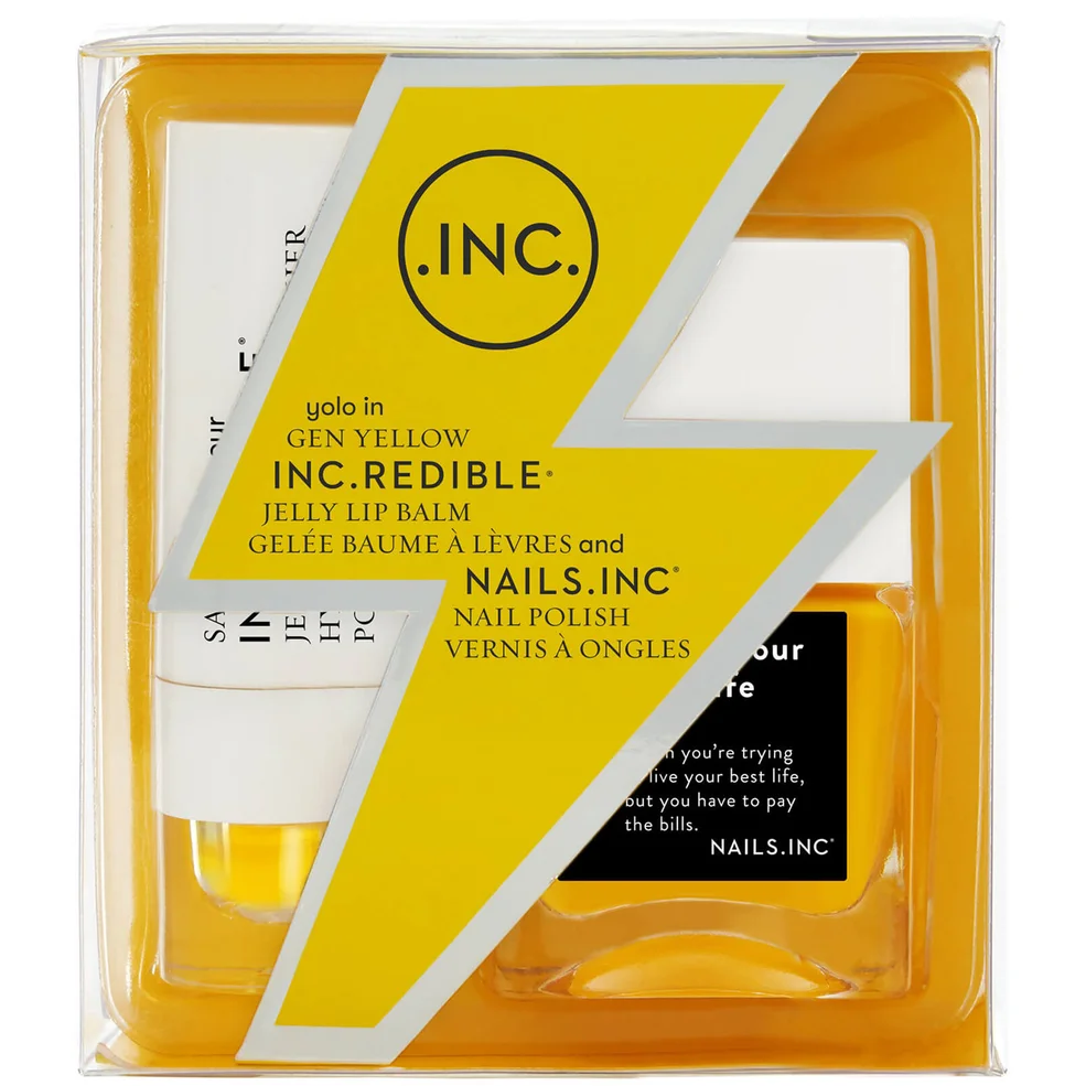 nails inc. Gen Yellow Nail Varnish Duo 2 x 14ml Zdjęcie 1