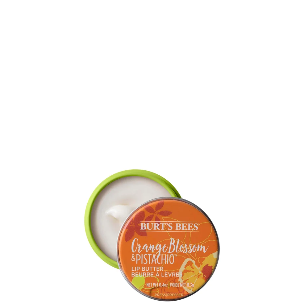 Burt's Bees 100% Natural Moisturizing Lip Butter with Orange Blossom and Pistachio, 11.3g Zdjęcie 1