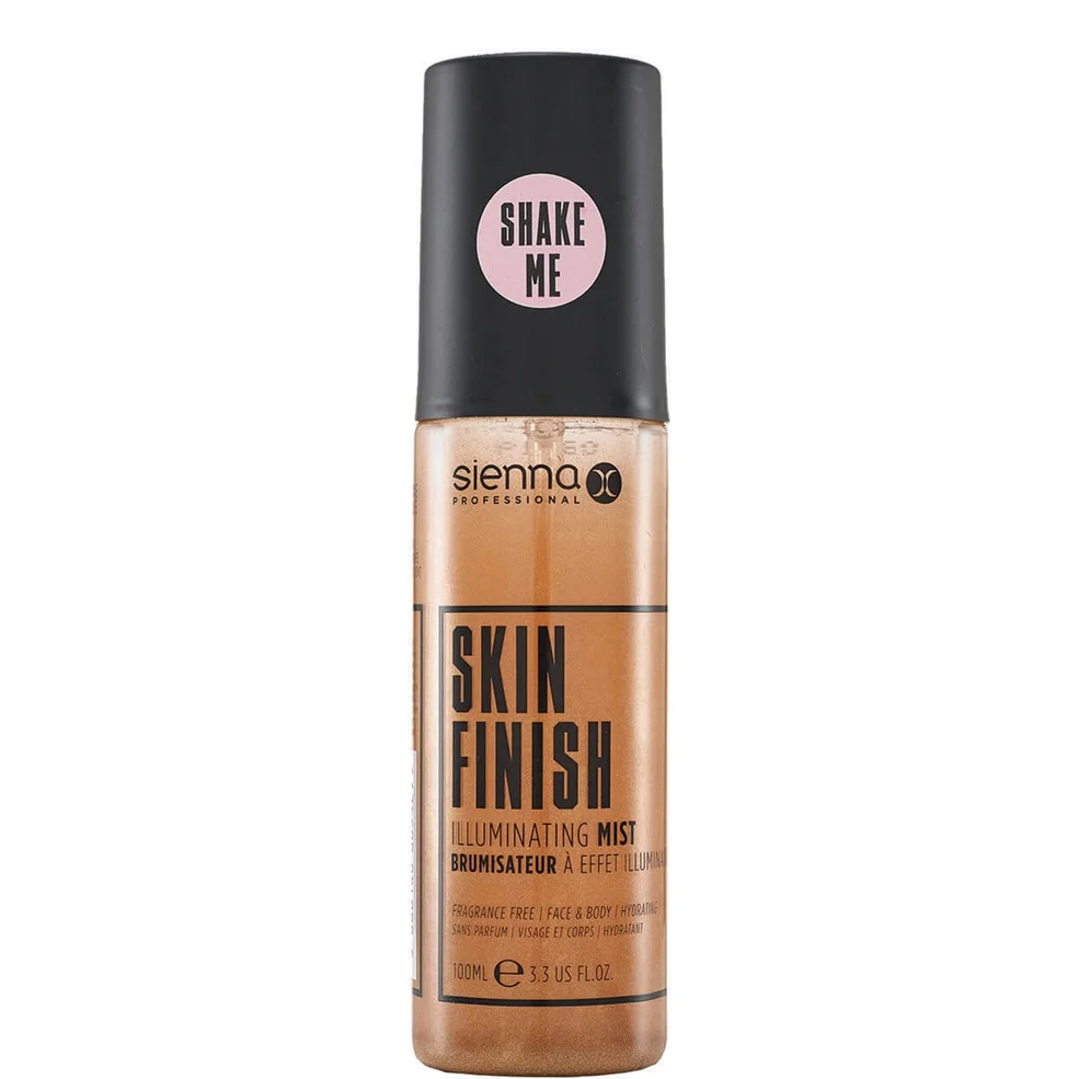 Sienna X Skin Finish Illuminating Mist mgiełka rozświetlająca 100 ml Zdjęcie 1