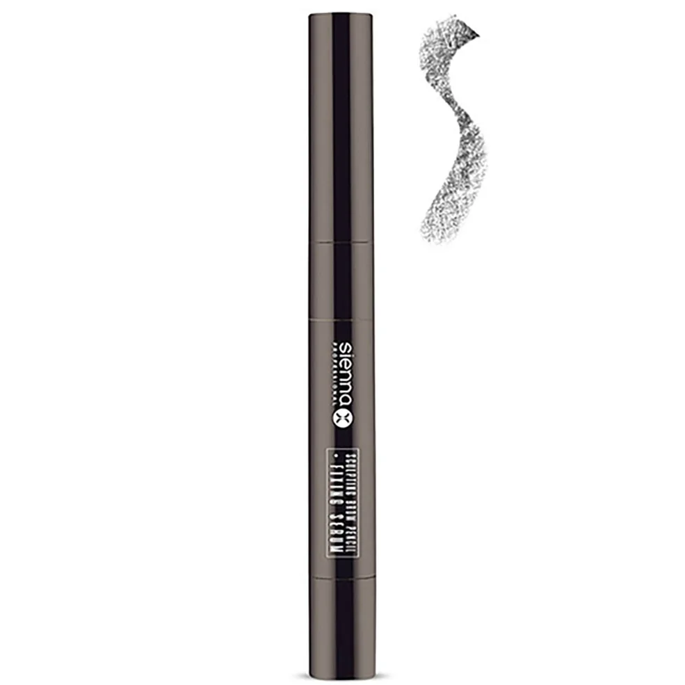 Sienna X Sculpting Brow Pencil and Fixing Serum - Natural Black Zdjęcie 1