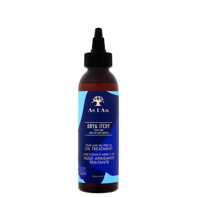 As I Am Dry and Itchy Scalp Care Olive and Tea Tree Oil Treatment kuracja dla suchej i swędzącej skóry głowy 120 ml