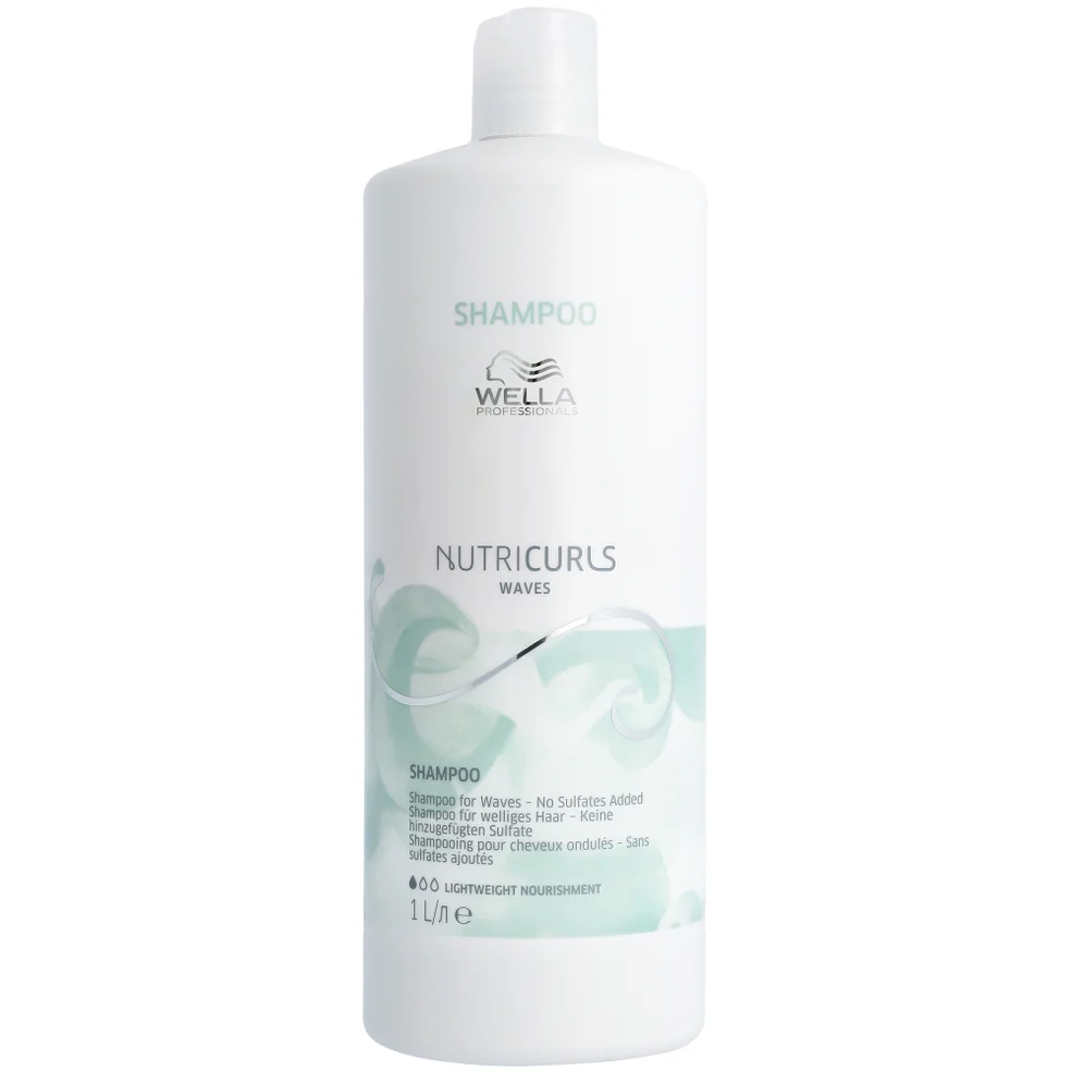 Wella Professionals Nutricurls Shampoo for Waves 1000ml Zdjęcie 1