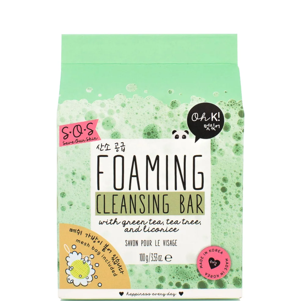 Oh K! SOS Oxygenating Solid Cleanser 100g Zdjęcie 1