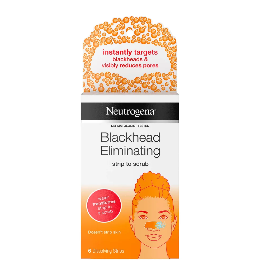 Neutrogena Blackhead Eliminating Strip to Scrub with Salicylic Acid (6 Strips) Zdjęcie 1