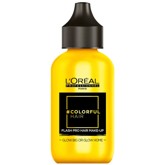L'Oréal Professionnel Flash Pro Hair Make-Up zmywalna farba do włosów – Glow Big or Glow Home 60 ml