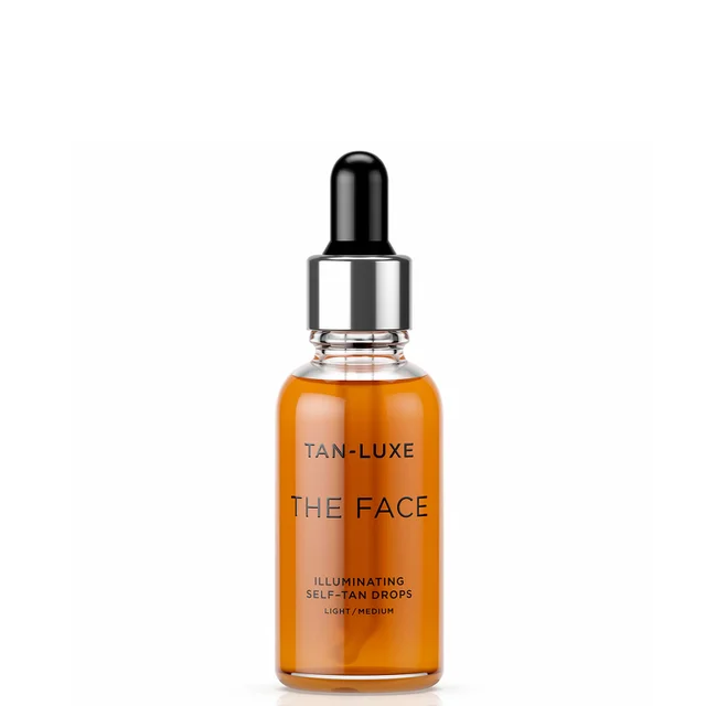 Tan-Luxe The Face Illuminating Self-Tan Drops samoopalacz do twarzy w kroplach 30 ml – Light/Medium