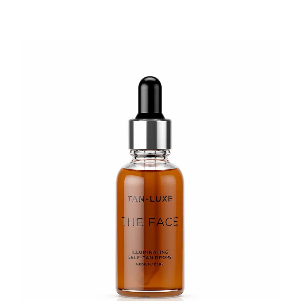 Tan-Luxe The Face Illuminating Self-Tan Drops 30ml - Medium/Dark Zdjęcie 1