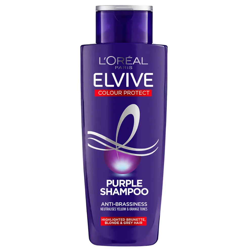L'Oréal Paris Elvive Colour Protect Anti-Brassiness Purple Shampoo szampon zapobiegający zółknięciu włosów 200 ml Zdjęcie 1