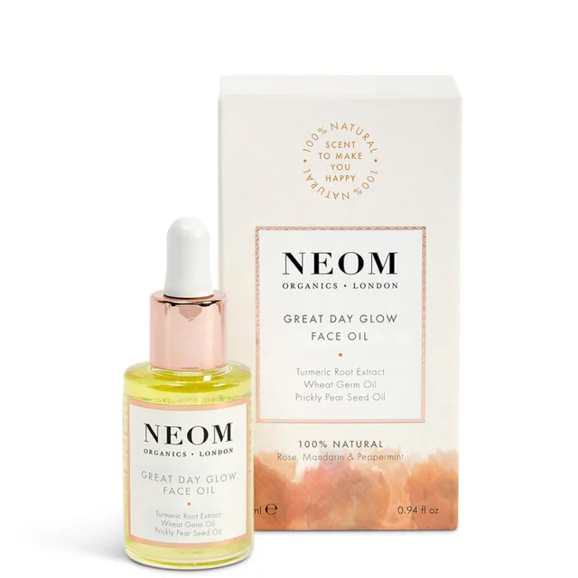 NEOM Great Day Glow Face Oil rozświetlający olejek do twarzy 28 ml