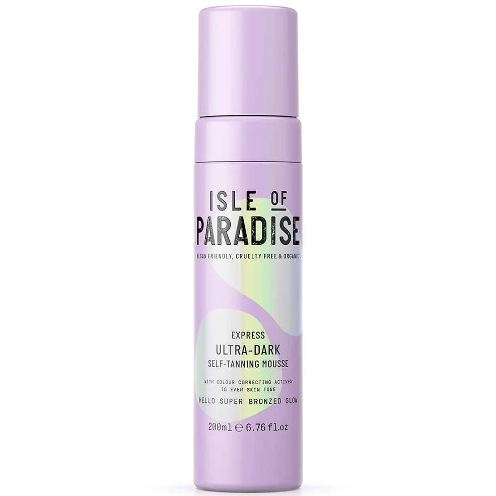 Isle of Paradise Express Self-Tanning Mousse - Ultra-Dark 200ml Zdjęcie 1