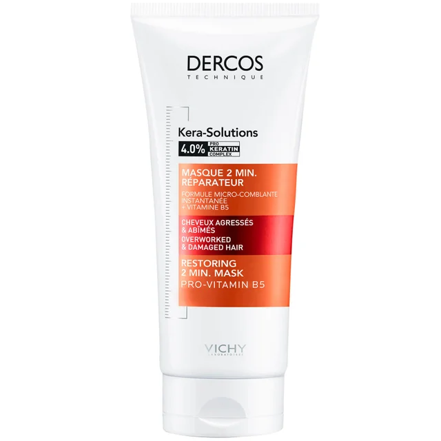 VICHY Dercos Kera Solutions Restoring 2 Minute Conditioning Mask maska odżywcza do włosów 200 ml