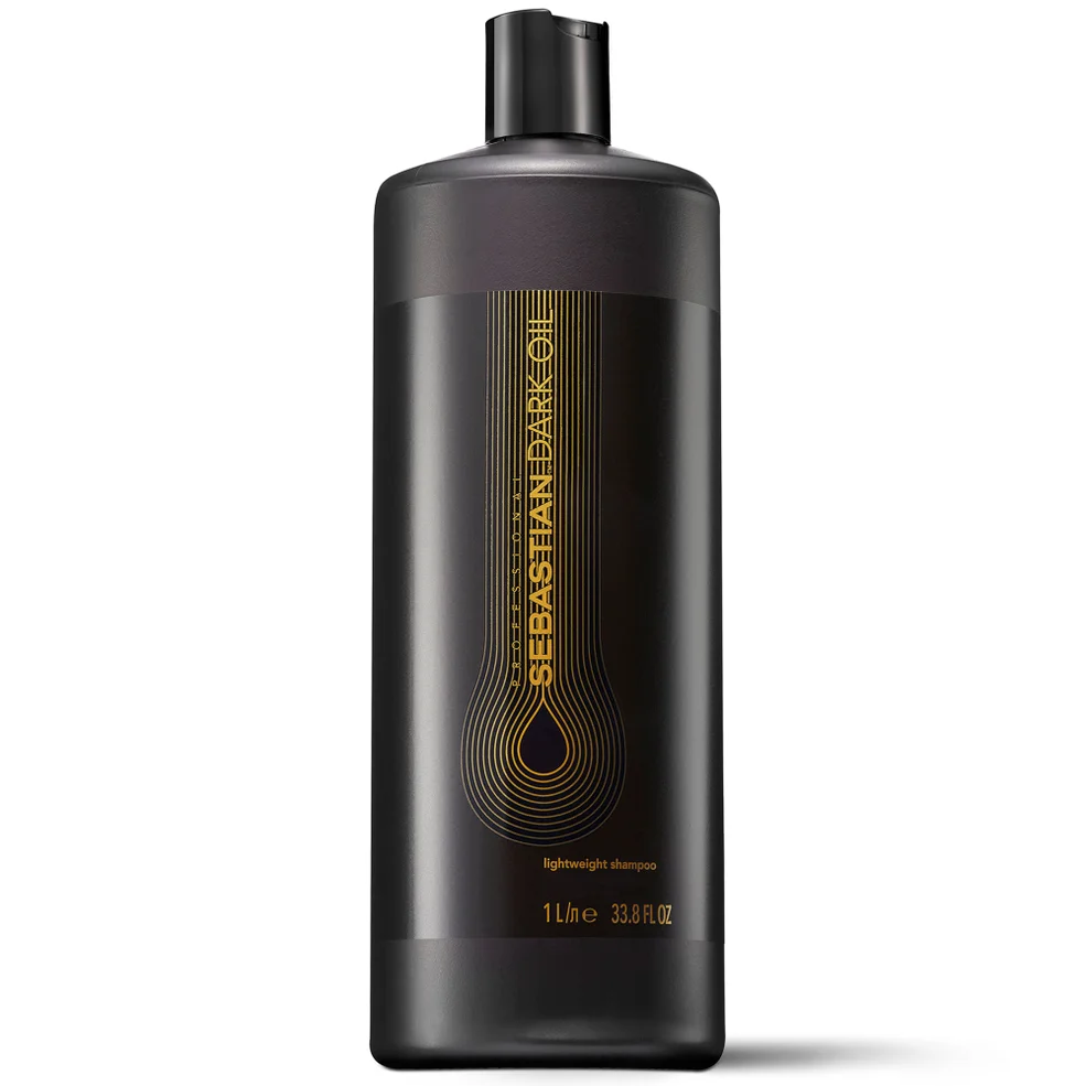 Sebastian Professional Dark Oil Lightweight Shampoo for Smooth Shiny Hair 1000ml Zdjęcie 1