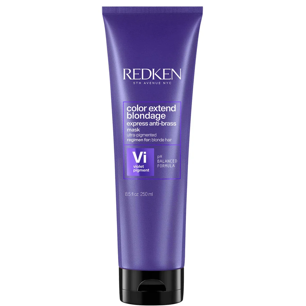 Redken Blondage Express Anti-Brass Mask maska usuwająca mosiężny odcień włosów 250 ml Zdjęcie 1