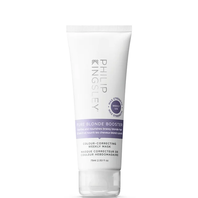 Philip Kingsley Pure Blonde Booster Mask maska rozjaśniająca do włosów blond 75 ml