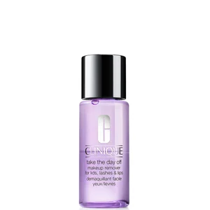 Clinique Mini Take The Day Off Makeup Remover for Lids, Lashes and Lips produkt do demakijażu powiek, rzęs i ust 50 ml - undefined undefined