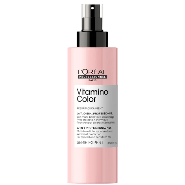 L'Oréal Professionnel Serie Expert Vitamino Color 10 in 1 Multi-Purpose Spray wielofunkcyjny spray do włosów 190 ml