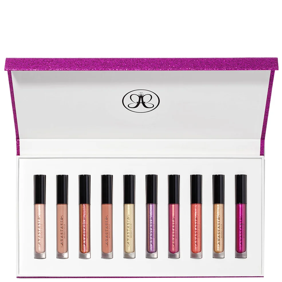Anastasia Beverly Hills Lip Gloss - 10 Piece Holiday Set Zdjęcie 1