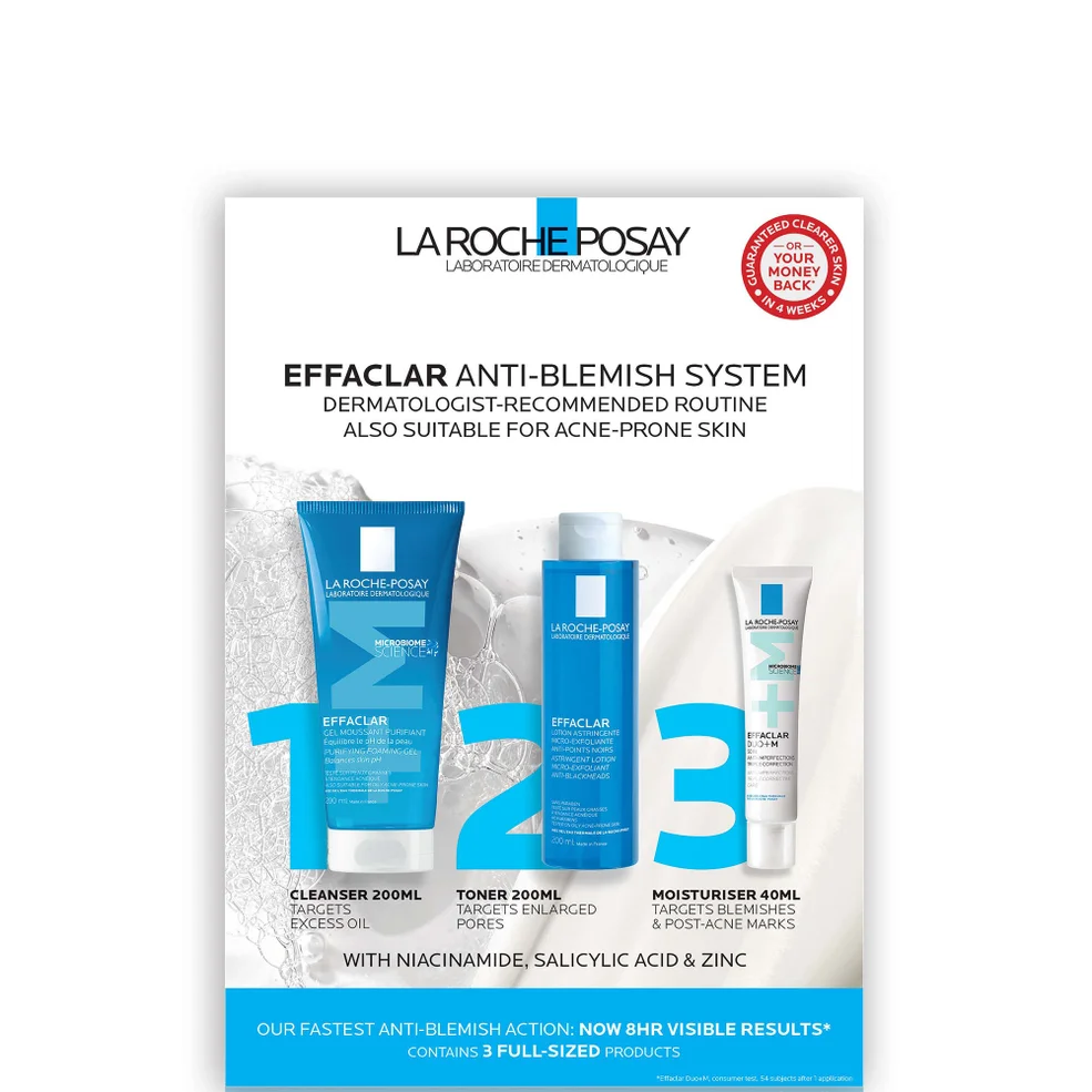 La Roche-Posay Effaclar 3-Step Anti Blemish System zestaw przeciw wypryskom 440 ml Zdjęcie 1