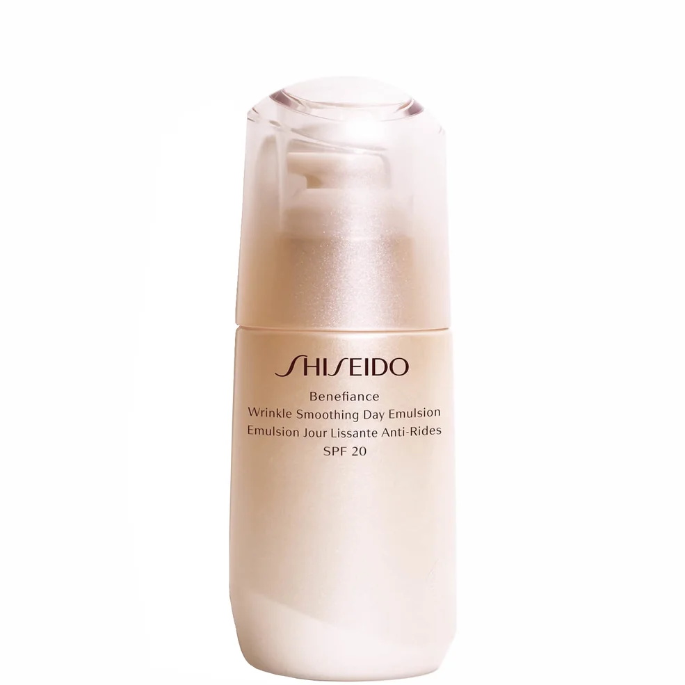 Shiseido Benefiance Wrinkle Smoothing Day Emulsion emulsja wygładzająca zmarszczki 75 ml Zdjęcie 1