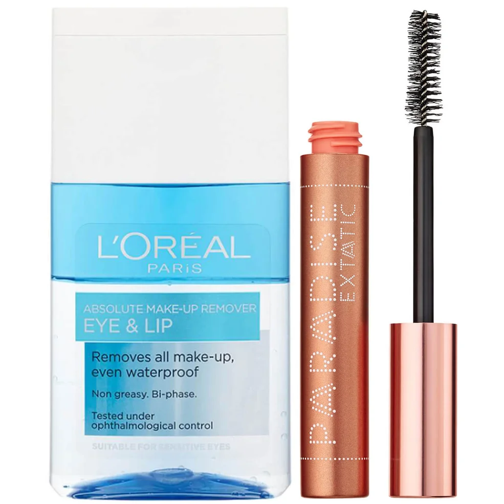 L'Oréal Paris Castor Oil-Enriched Paradise Volumising Mascara and Makeup Remover Duo Exclusive Zdjęcie 1