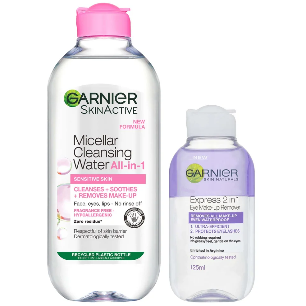 Garnier Micellar Water and Makeup Remover for Sensitive Skin Kit Exclusive Zdjęcie 1