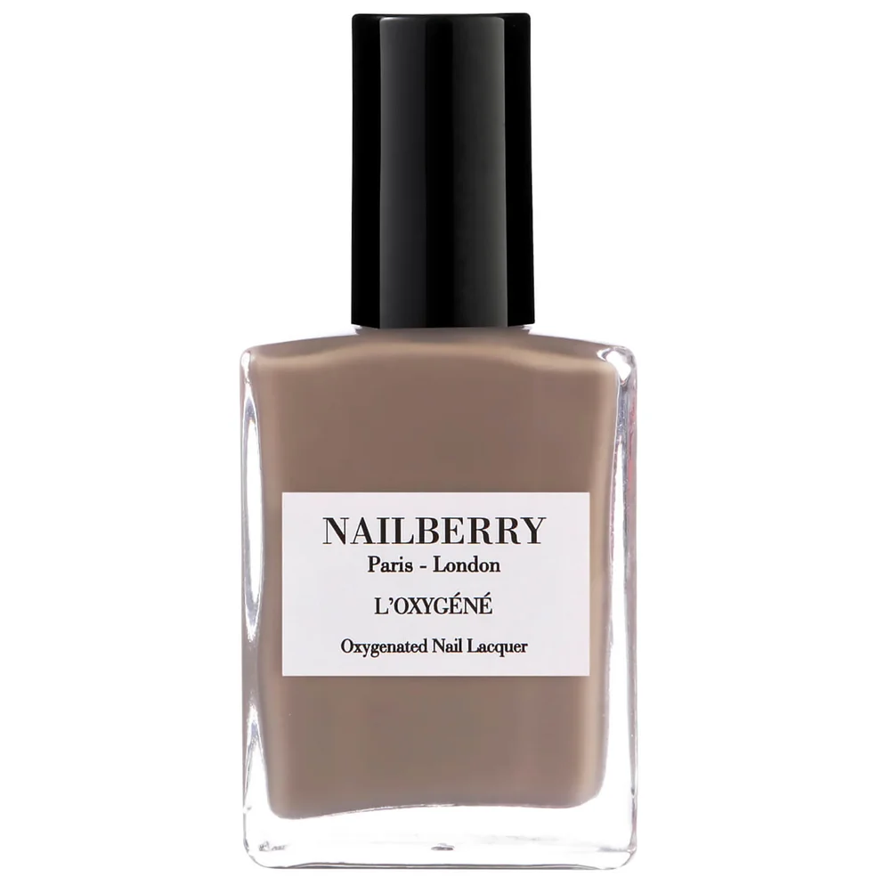 Nailberry Oxygene Nail Lacquer Mindful Grey (15ml) Zdjęcie 1