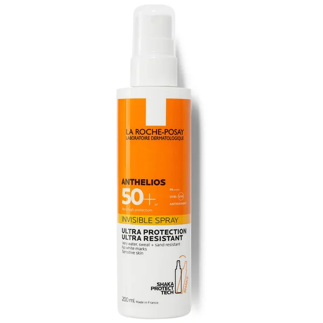 La Roche-Posay Anthelios Invisible Spray SPF 50+ bezbarwny spray przeciwsłoneczny do ciała 200 ml